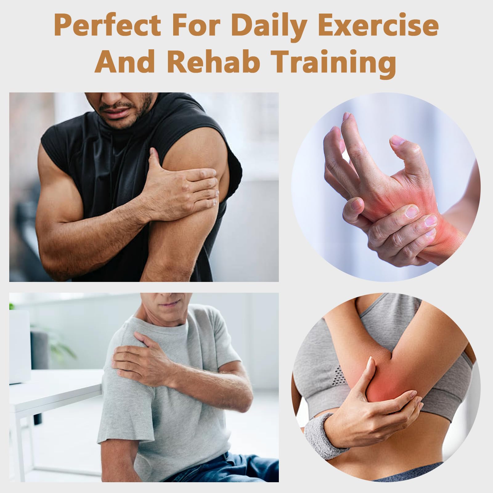 Allenatore per Braccia, Allenamento Braccia e Spalle, Allenatore Regolabile per Braccia e Pettorali con Resistenza, Attrezzo Fitness Palestra Casa con Ventose Per Anziani E Principianti