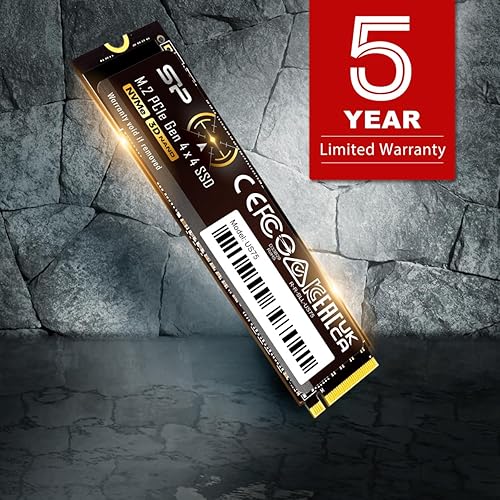 Miniatura 6 de Silicon Power 4TB US75 Nvme PCIe Gen4 M.2 2280 SSD RW hasta 7,0006,500 MBs, compatible con PlayStation 5 (SP04KGBP44US7505)