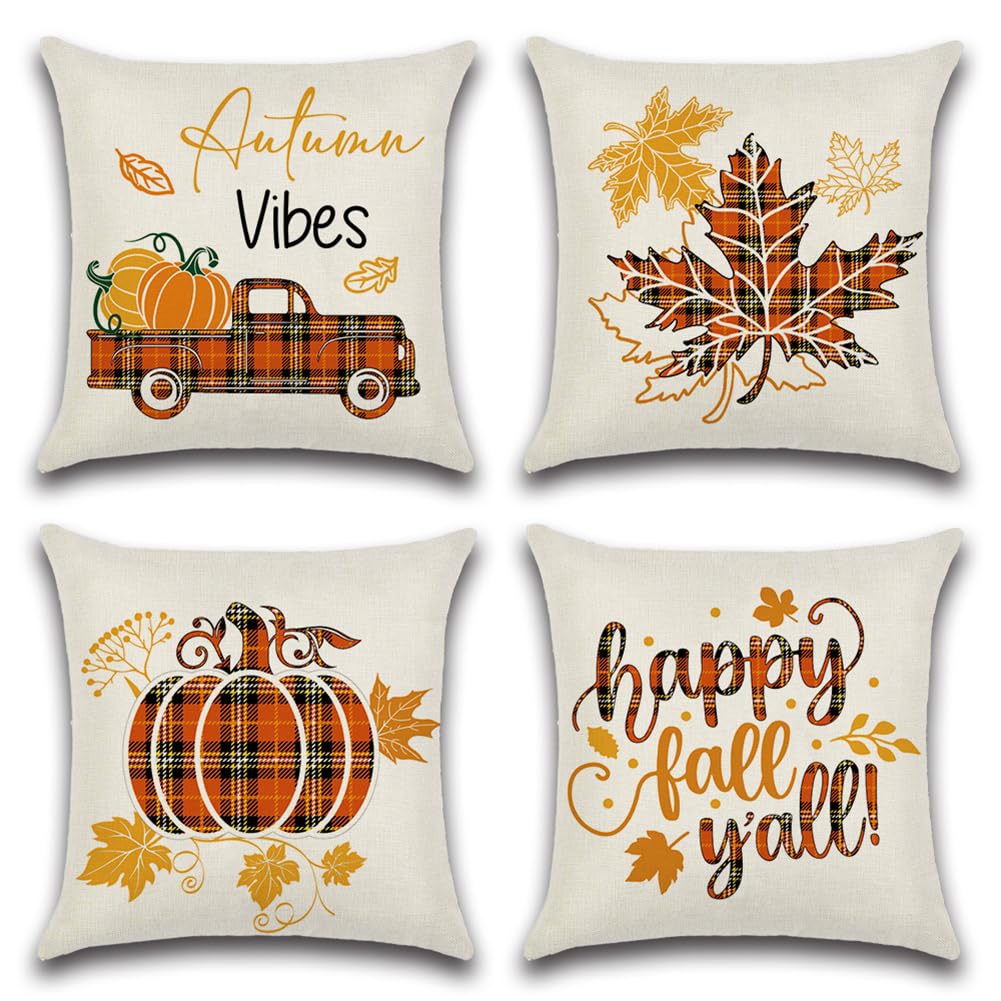 Housse Coussin 40x40 Lot De 4 Housse De Coussin D'extérieur 40x40 Cm Imperméable Canapé Taie D