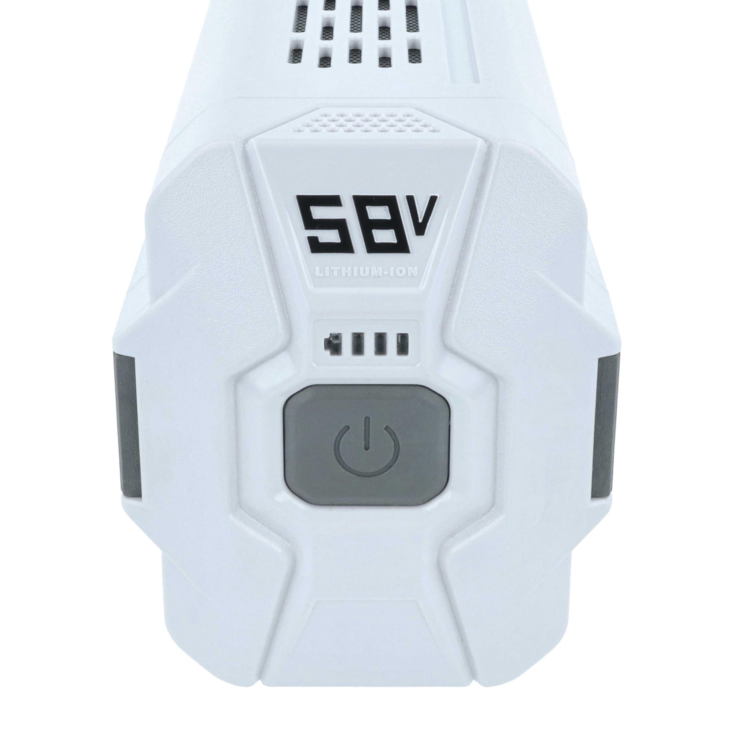 vhbw Akumulator kompatybilny z Texas HTZ5800, CSZ5800, GTZ5800, BCZ5800, BMZ5800, kosiarka elektryczna (5000 mAh 58 V litowo-jonowa)