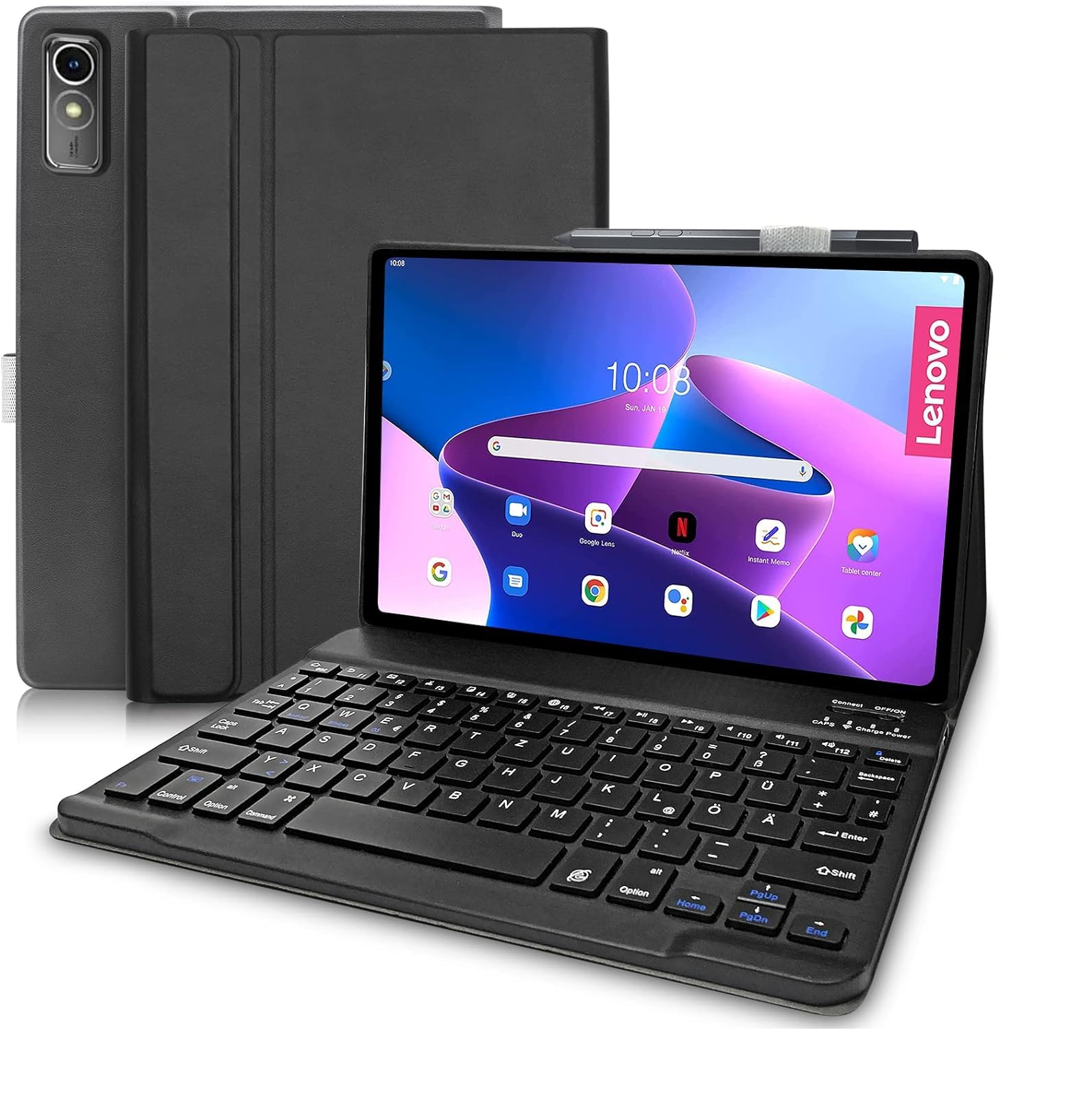 typecase Keyboard Case for Lenovo Tab P11 2nd Gen (11.5 Inch) 2022 Released (TB350FU / TB350XU), Slim Smart Cover with Magnetically Detachable Wireless Bluetooth Keyboard Case Cover, Blueooth (B0CN94PTGV) Amazon Price History, Amazon Price Tracker