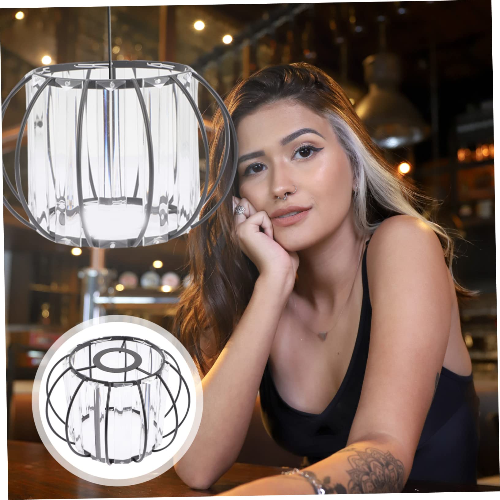 Amazon.co.jp: GAROZATION 吊り下げペンダントライト用交換シェード