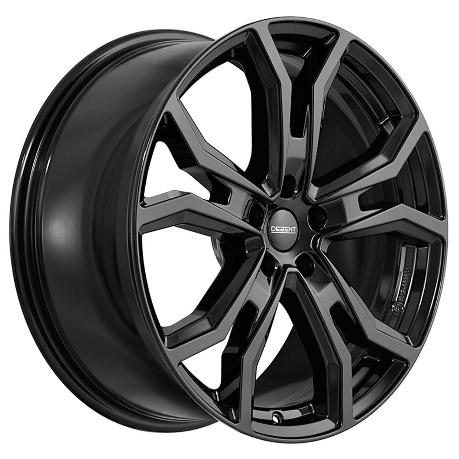 4x Dezent Felgen TV black 9.0Jx20 ET36 5x120 kompatibel mit Opel Insignia