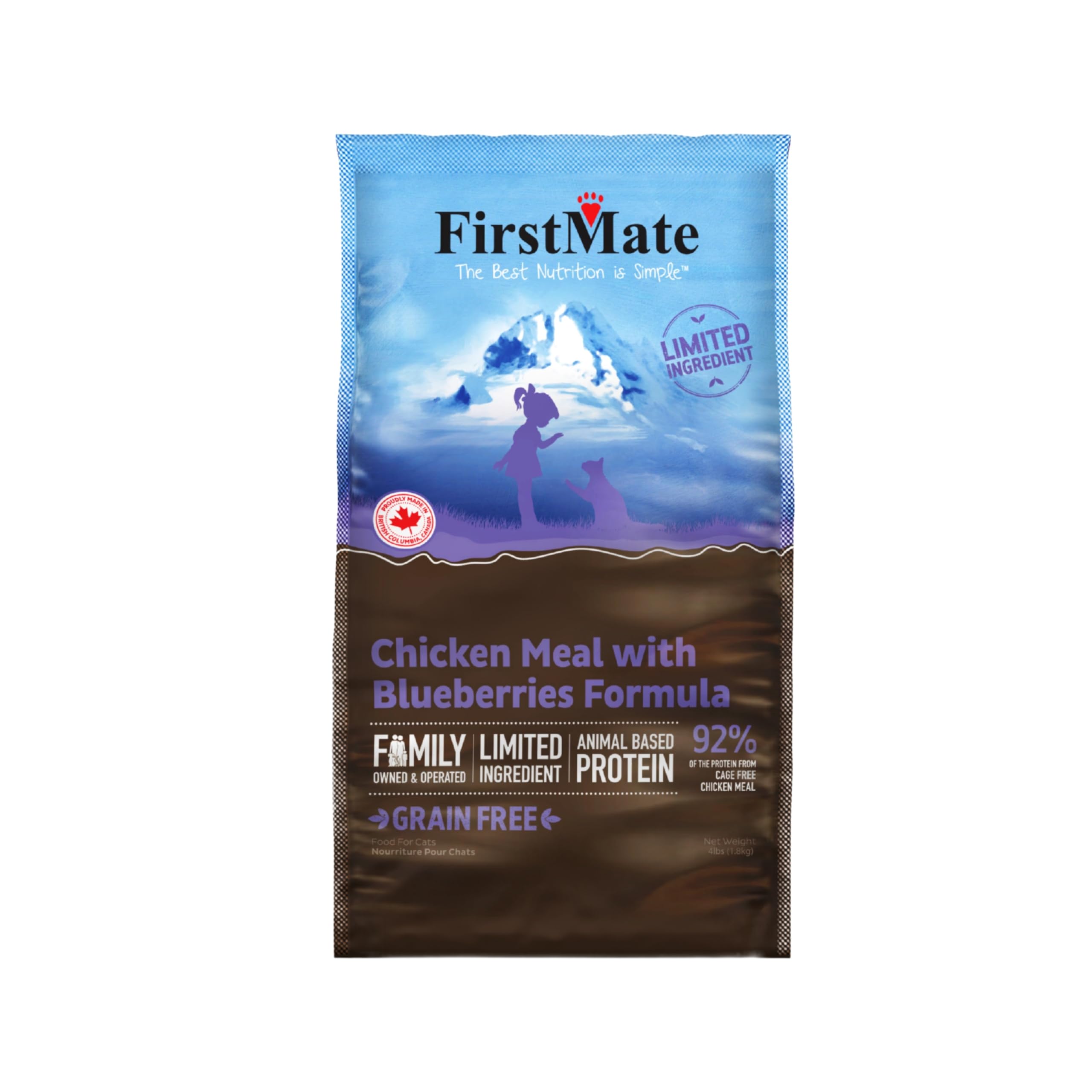FirstMate Pet Foods Chicken Meal with Blueberries Grain Free