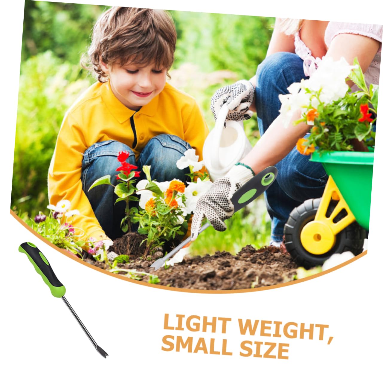 jojofuny 4piezas Herramienta De Jardinería Manual Para Deshierbe Extractor De Plantas Multiusos Mango Ergonómico Para Facilitar El Trabajo El Jardín