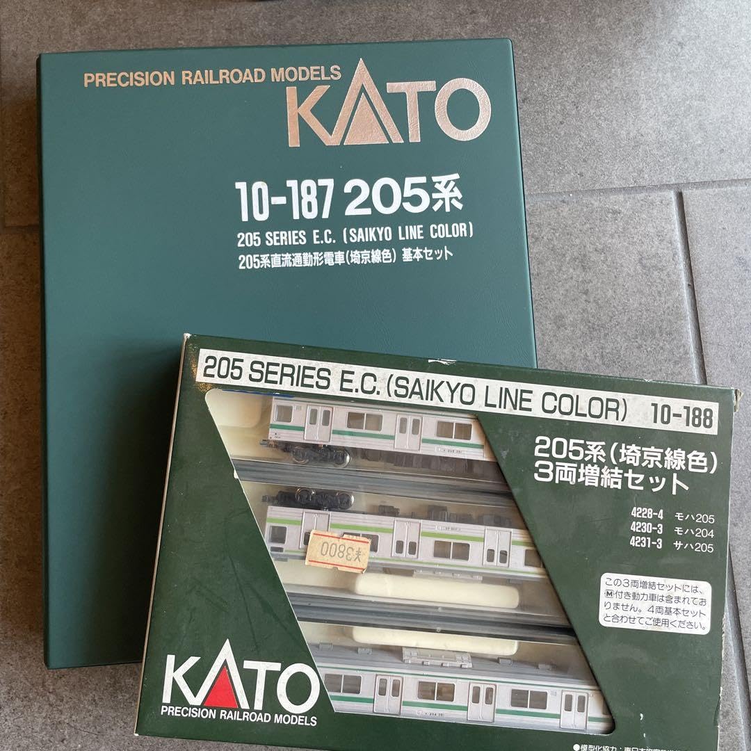 KATO 10-187 205系直流通勤形電車(埼京線色)基本セット KATO 10-187