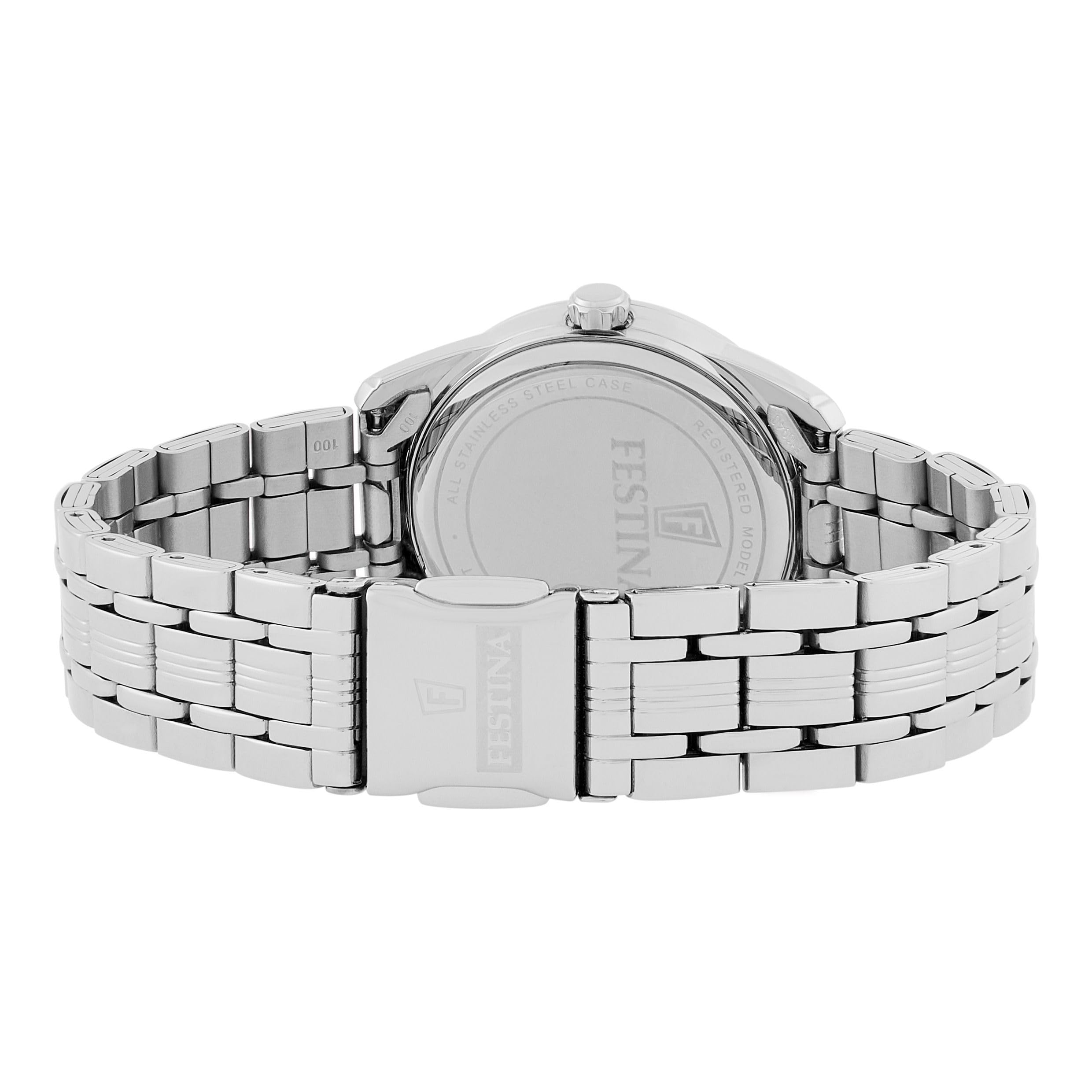 Festina Mademoiselle Watch Silver Steel Strap, Women's