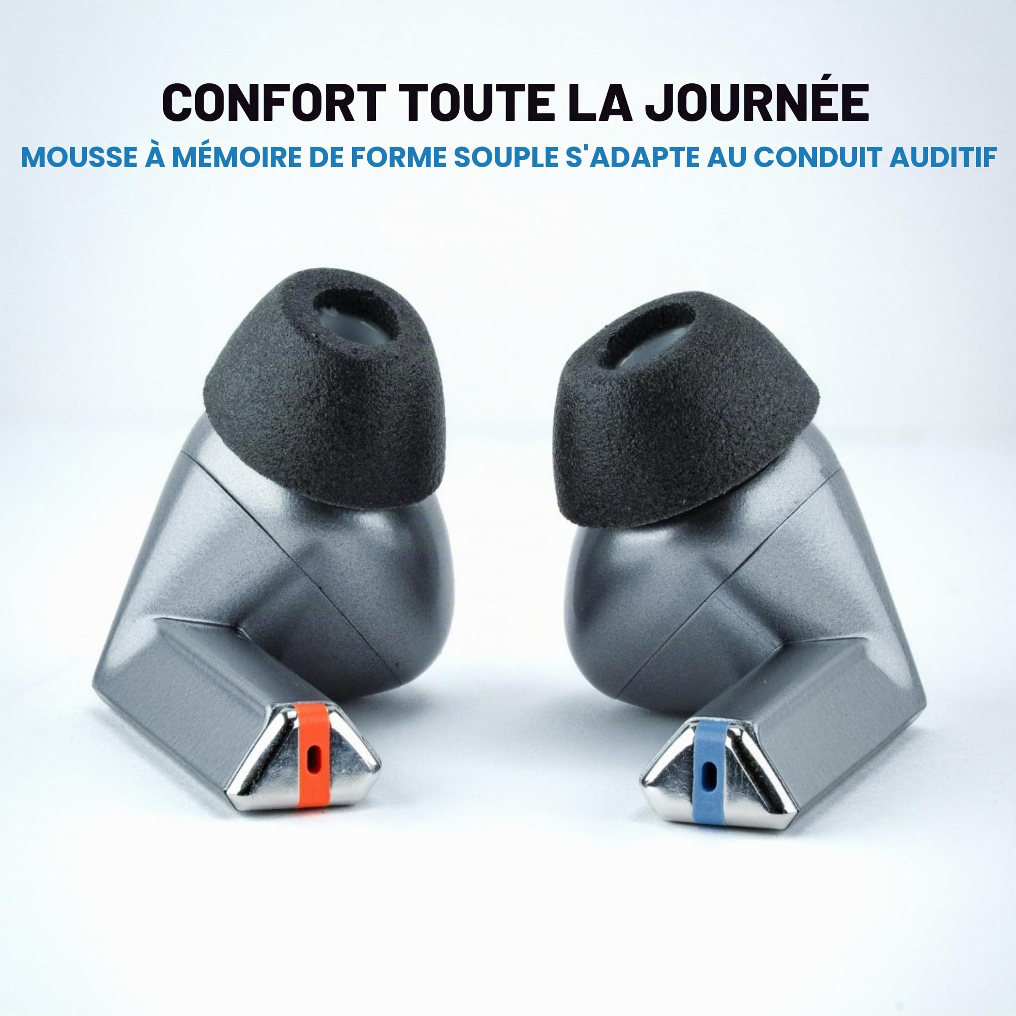 Comply TrueGrip Max Lot de 3 Paires d'embouts de Rechange en Mousse à mémoire de Forme pour Samsung Galaxy Buds3 Pro | Confort Durable, durabilité maximale, Ajustement sûr, Isolation Acoustique