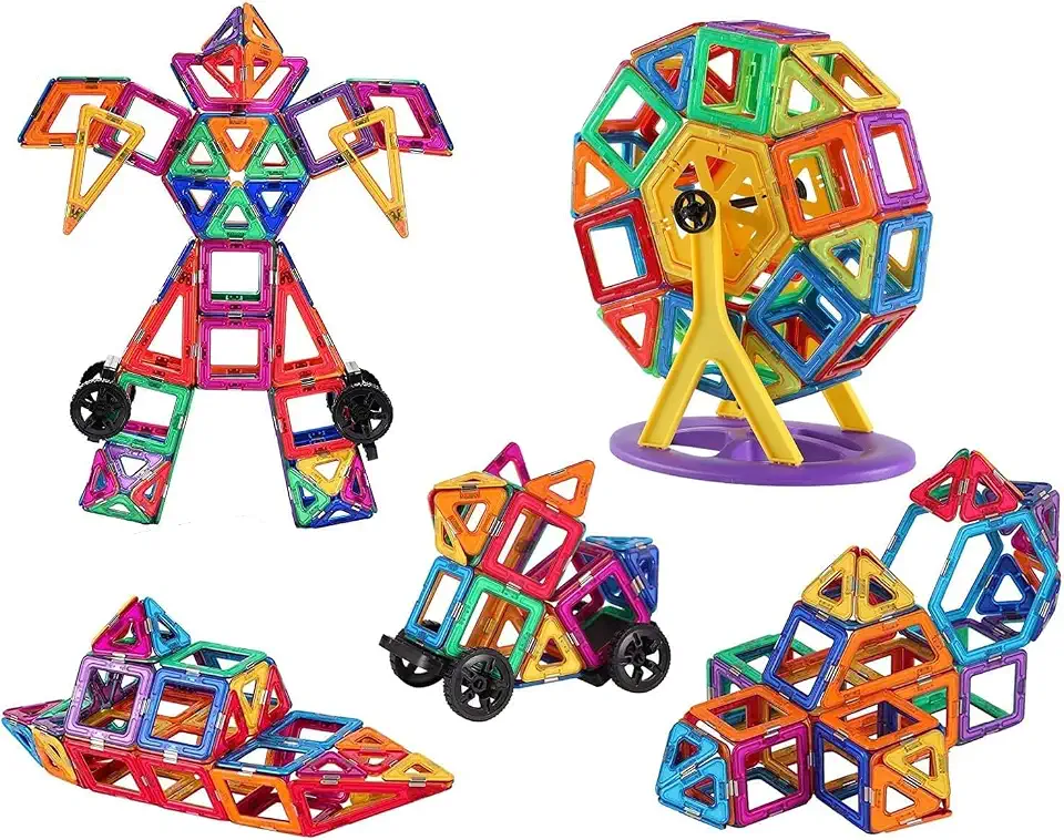 SCIENISH Magnetic Building Construction Education