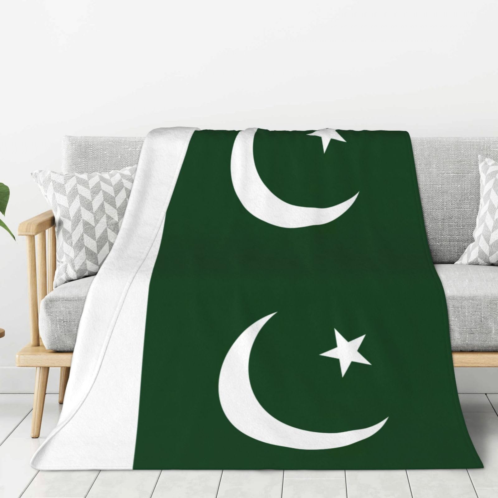 Couverture flanelle Pakistan doudoune douce pour canapé et lit
