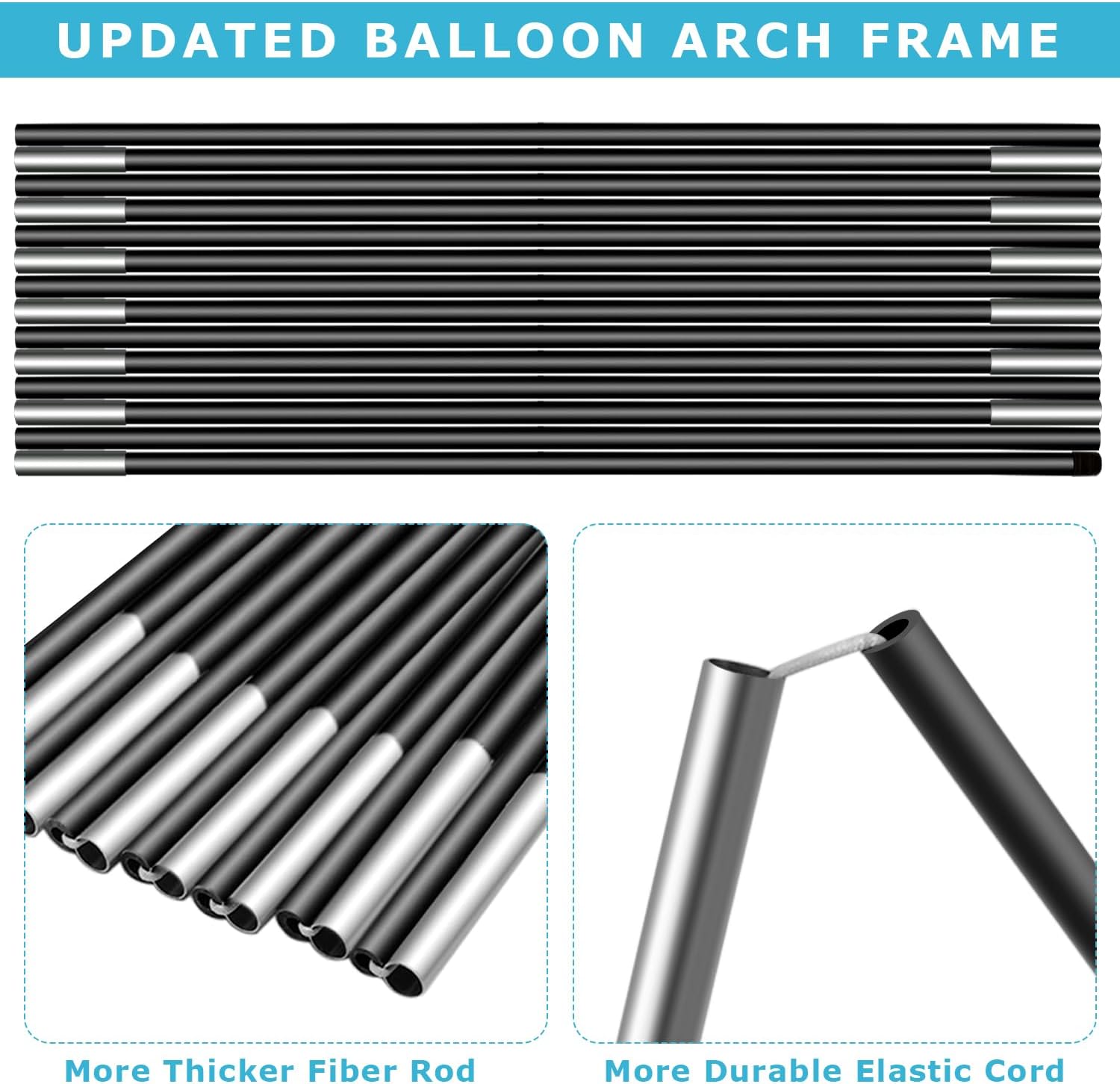 Balloon Arch Stand Kit with Base,VETOGETHER Adjustable Ballon Arch Holder Kit with 45Pcs Balloon Clips, Balloon Pump,9FT Tall & 10Ft Wide Baloon arch for Wedding Birthday Party Supplies Decorations