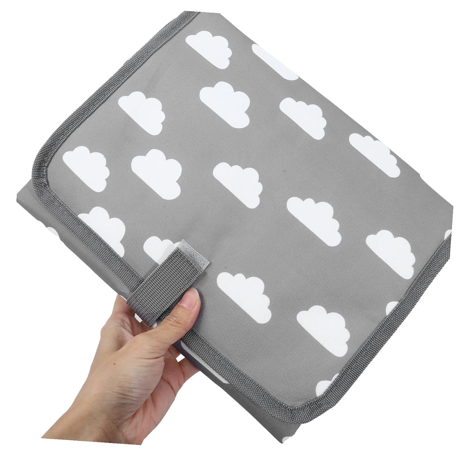 Portable Diaper Changing Pad Cover Foldable Newborn Changing Mat Sheet Lightweight Travel-Friendly Multifunctional Mattress Play Mat with Print