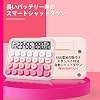 Calculator, 12-Digit Electronic Calculator, Large LCD Display, Cute Calculator, Large Round Buttons, Easy to Clean, for Daily Use and Basic Office Use, Home Use, School, Home Use Cream Curry