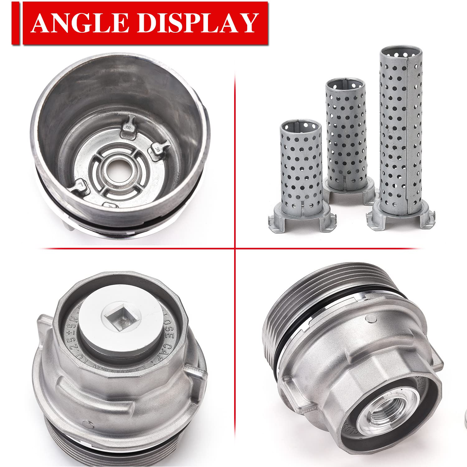 Amazon.com: Oil Filter Housing Cap Assembly with Oil Plug 917
