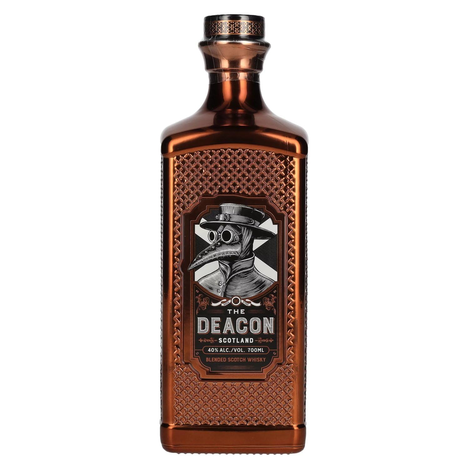 THE DEACON Blended Scotch Whisky, vollmundiger Geschmack mit Orangennote und kräftiger Würze, Whisky aus Schottland, 40% Alkoholgehalt, 700ml
