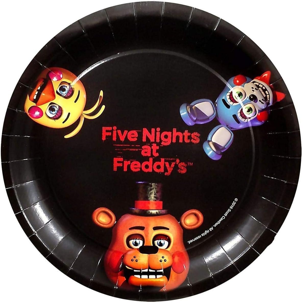 Forum Novelties Five Nights at Freddy's Dinner Plates (8)
