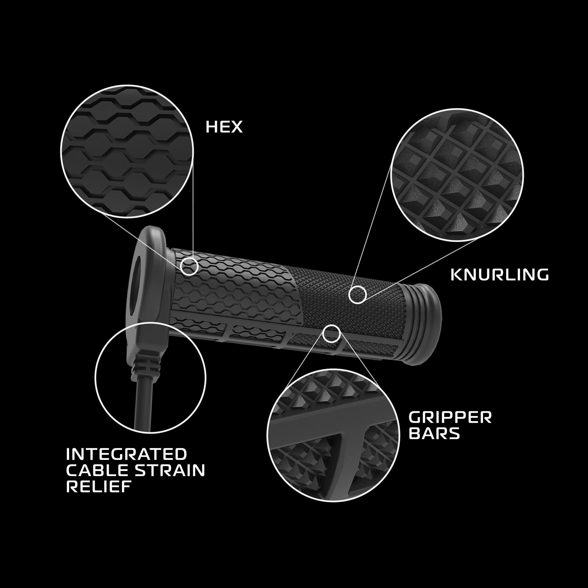 HotGrips Pro 2.0 (zintegrowane), podgrzewane uchwyty na kierownicę do zimnej temperatury, na zimę, do jazdy motocyklem