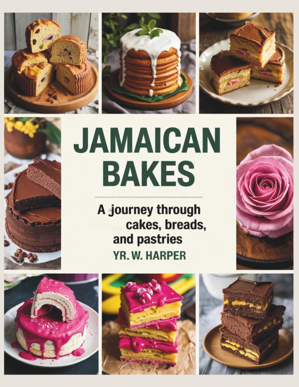 Jamaican Bakes: A Journey Through Cakes, Breads, and Pastries - YR. W. Harper: A Cookbook