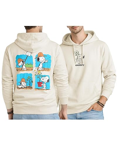 Peanuts Snoopy Womens and Mens Graphic Hoodies - Cozy Fleece
