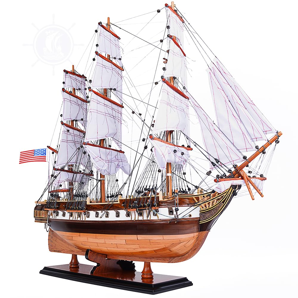 Amazon.com: Old Modern Handicrafts USS Constellation Ship Model