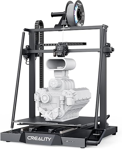 Creality Impresora 3D grande CR-M4, 17.71 x 17.71 x 18.5 pulgadas, tamaño de impresión grande, 25 puntos CR Touch nivelación automática, extrusora