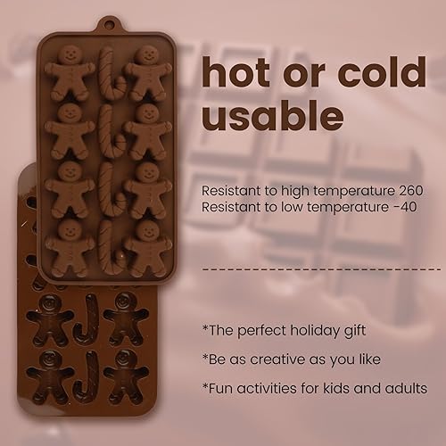 Miniatura 4 de Molde de silicona para hornear de hombre de jengibre para el día de San Valentín, suministros de fiesta de boda, pasteles, pan, galletas, molinillo