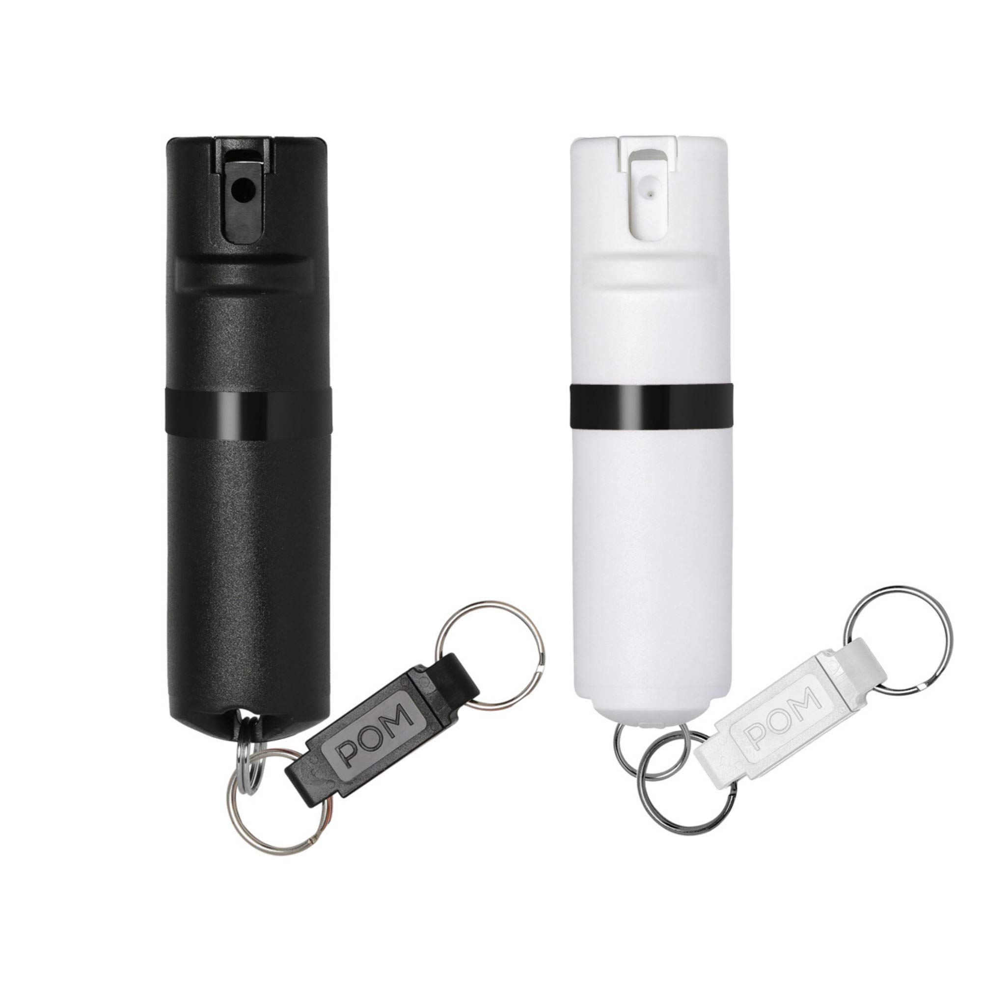 POM Pepper Spray Flip Top - Maximum Strength OC Spray for Self Defense - Tactical Compact & Safe Design - 25 Bursts & 10 ft Range - Powerful & Accurate Stream Pattern…