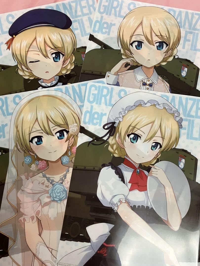 ガールズ&パンツァー 一番くじ クリアファイル ☆ 一番くじ ガールズ＆パンツァー ガルパン 戦車道大作戦! 2019