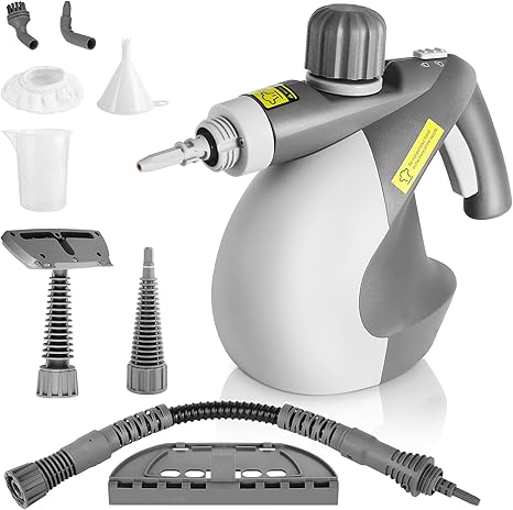 DeeprBlu Handdampfreiniger 1300W - Mit 11 Zubehörteilen Für Alles