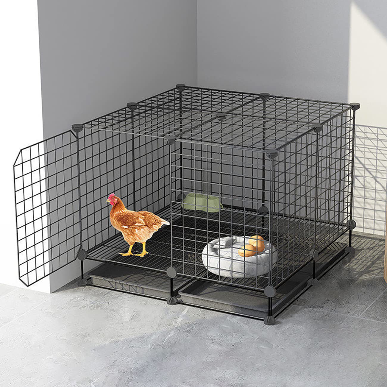 鶏や小動物用飼育ケージ 6㎡ 鶏や小動物用飼育ケージ 6㎡ 【公式通販】
