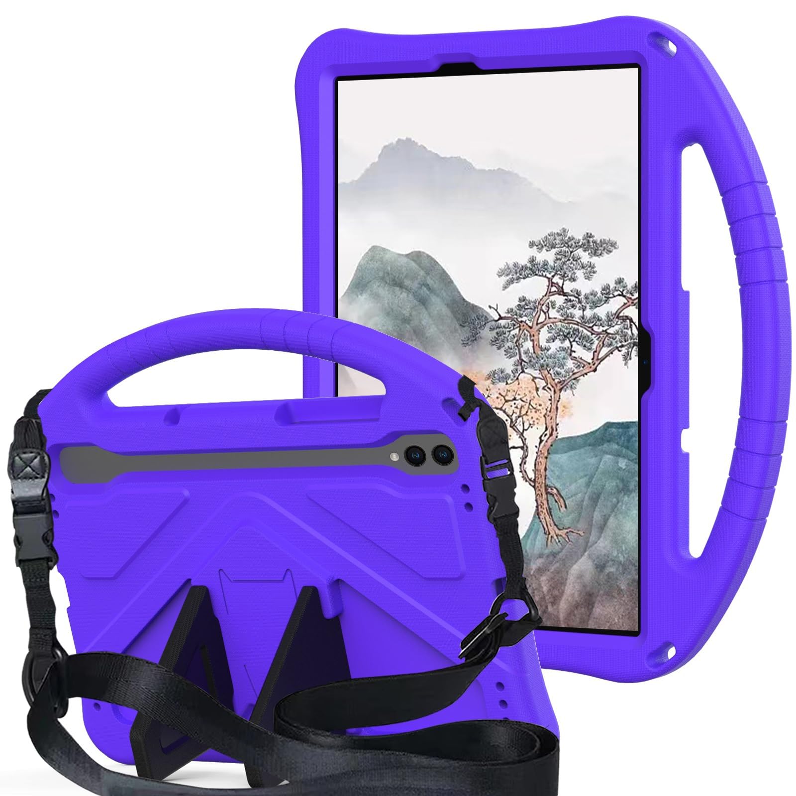 Coque antichoc Galaxy Tab S9 FE pour protéger la tablette des chutes d'enfants - 8