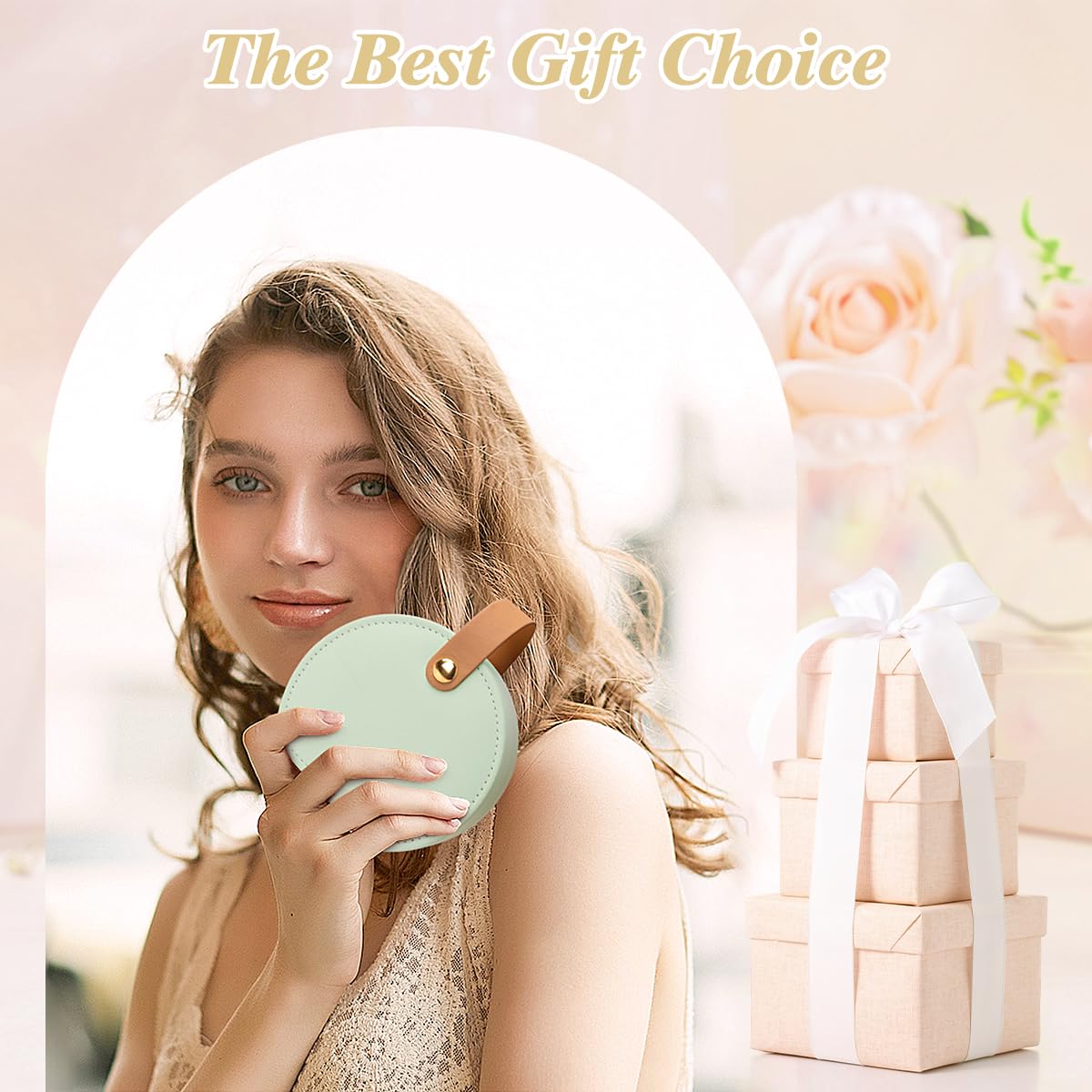 Mini Boîte À Bijoux De Voyage Avec Fermeture Éclair - Petite Boîte À