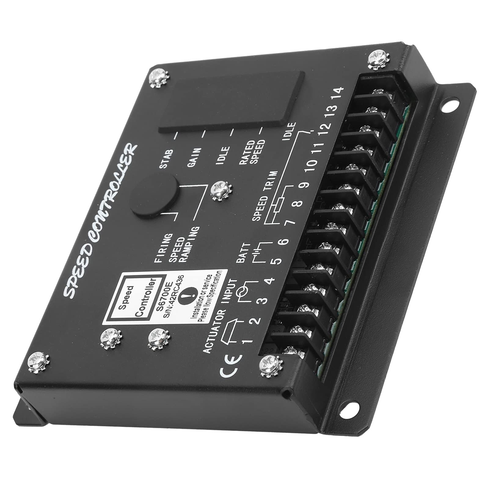 Ejoyous Sterownik Prędkości Silnika Elektroniczny Regulator Prędkości