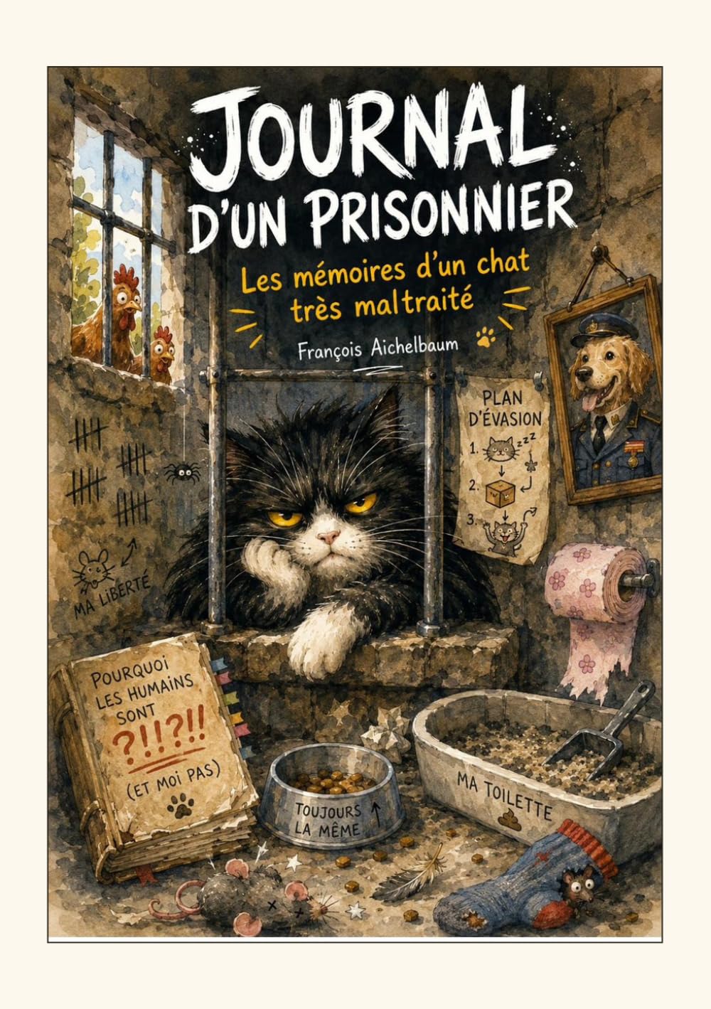 Journal d'un prisonnier: Les mémoires d'un chat très maltraîté