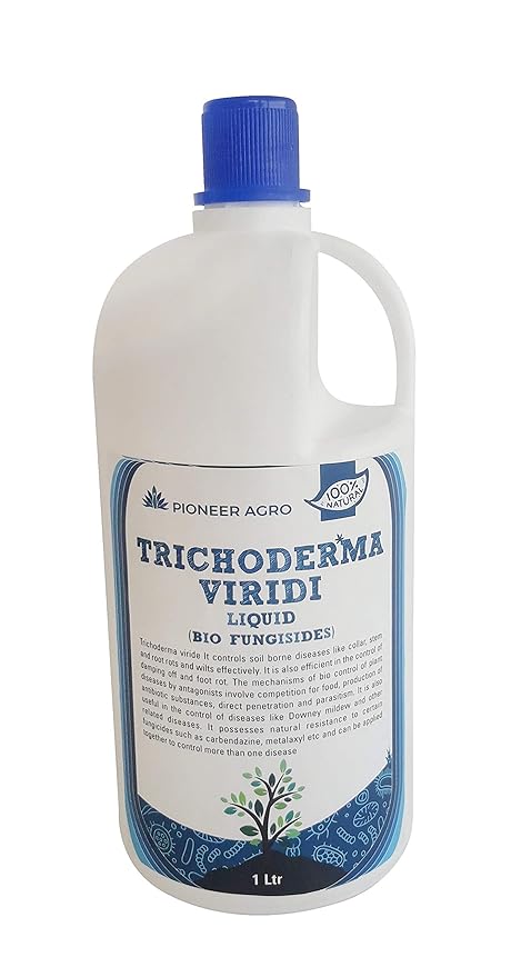 Bokashi Bran Trichoderma Viride Fungicide Liquid for Plants 1 LTR