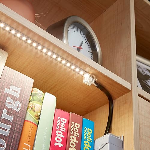 Miniatura 6 de Paquete de 20 conectores de tira LED de 2 pines, conector de luz de cinta LED, conector de salto de tira LED para 0.394 in0.4 pulgadas de ancho, no