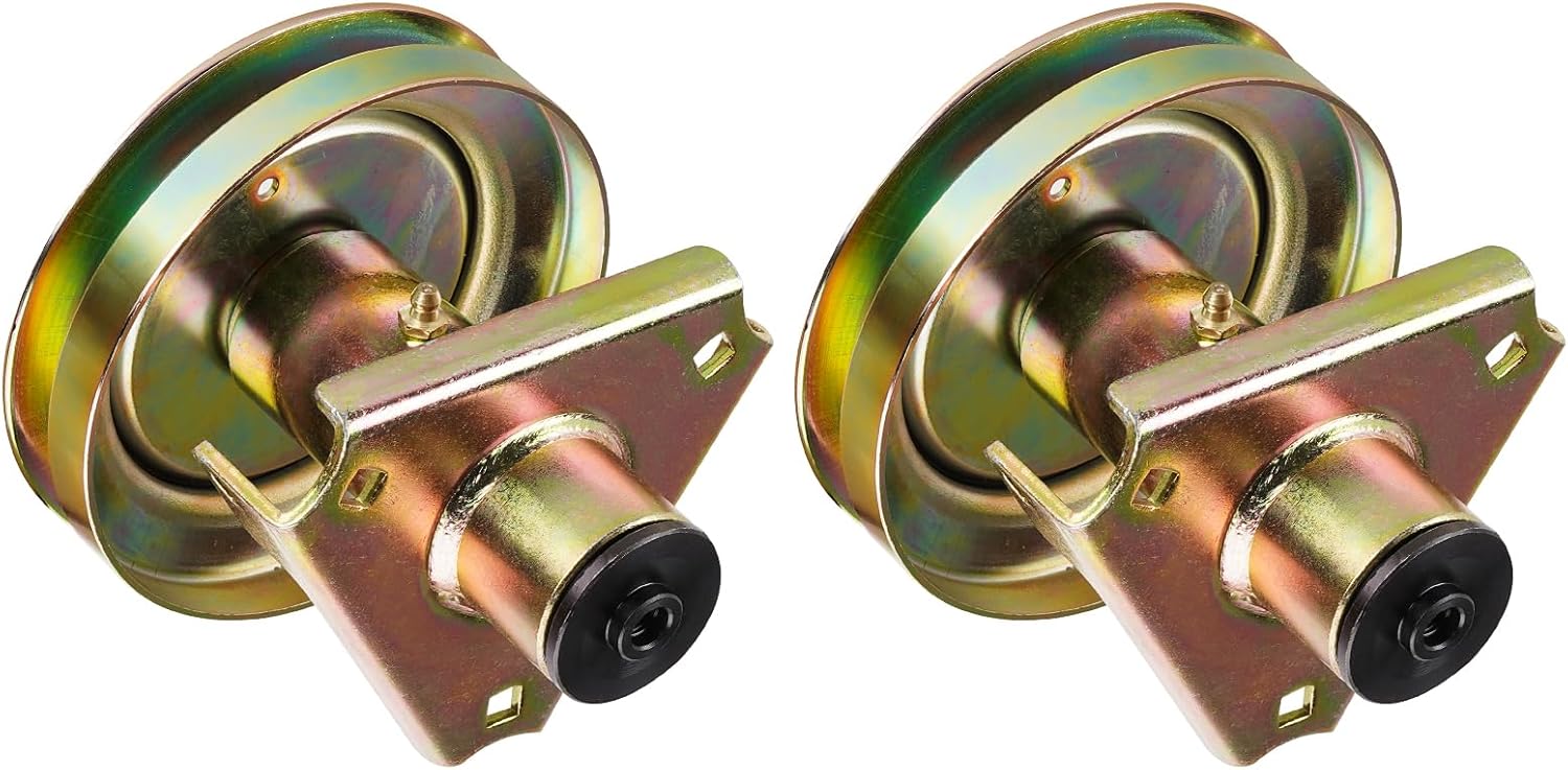 2 Pack Spindle Assembly AM121324, AM126225, GY00038, Fits for John Deere LT160, LT180 with 42" Deck, Sabre 42" 1542GS, 1542HS, 1642HS, 1742GS, 1742HS