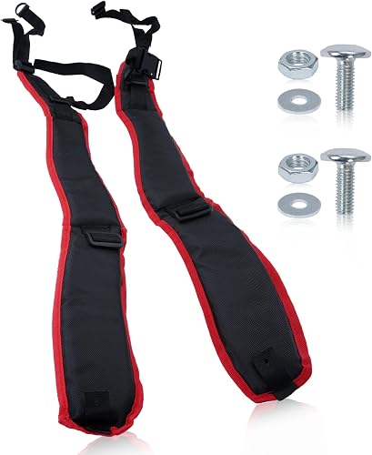 4282-710-9020 Right Side & 4282-710-9030 Left Side Blower Harness Straps for Stihl BR500 BR550 BR600 BR700 Backpack Blowers, Left & Right Blower Shoulder Straps with Fixing Screw