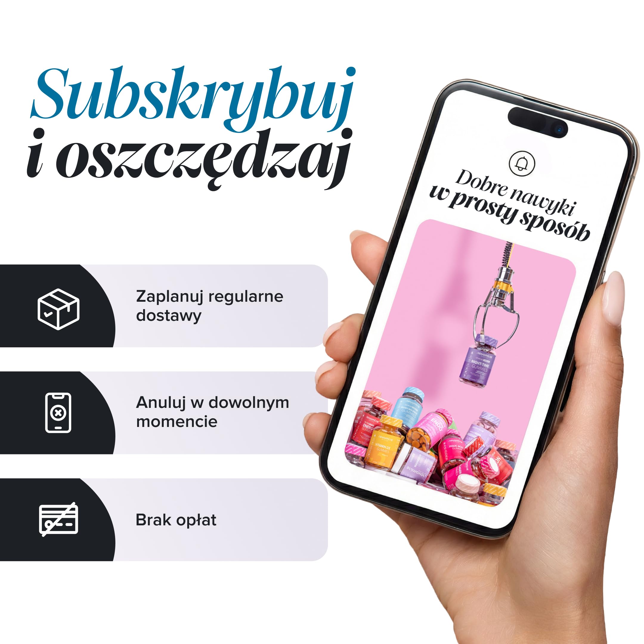 Gummies Z Kreatyną - 5000 mg, Potwierdzone Laboratoryjnie - Mocne Gummies Z Monohydratem Kreatyny - Zwiększają Wydolność Fizyczną - Alternatywa Dla Tabletek, Proszku I Kapsułek - Novomins