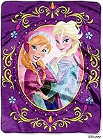 Vista 4 de Northwest Frozen Manta Throw de Toque Sedoso, 40" x 50", Chicas Mágicas