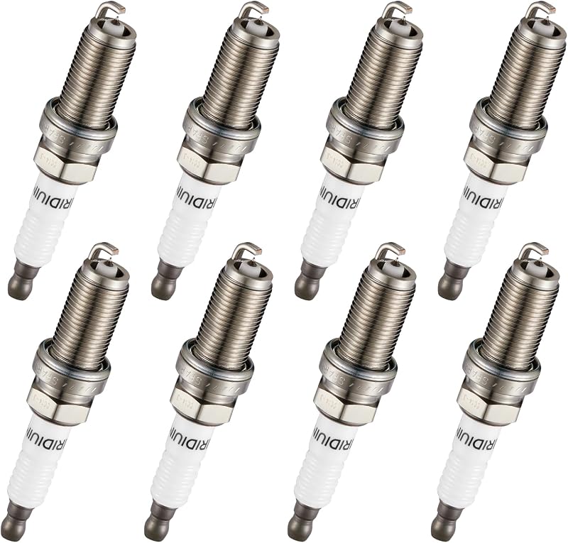 Velas de ignição de irídio BDFHYK 6240 para Nissan TITAN 5.6L V8 2004–2006 – Kit com 8 unidades