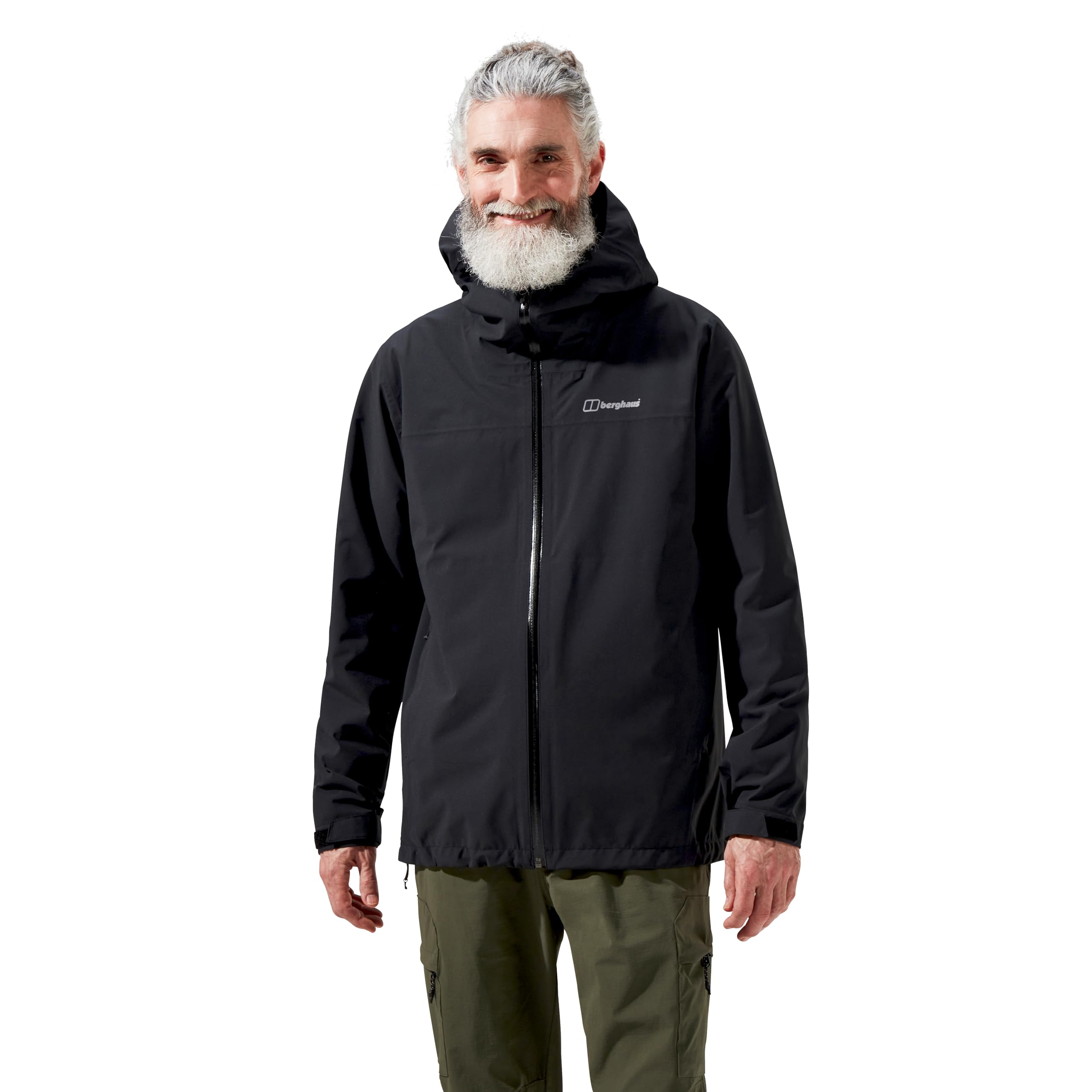 Berghaus Arnaby Lightweight Stretch Waterproof Hooded Jacket Giacca con cappuccio Uomo