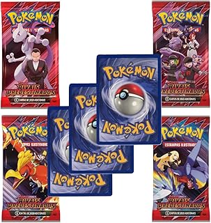 Pokémon TCG, Blister Quadruplo EV10 Rivais Predestinados + 3 Cartas Aleatórias
