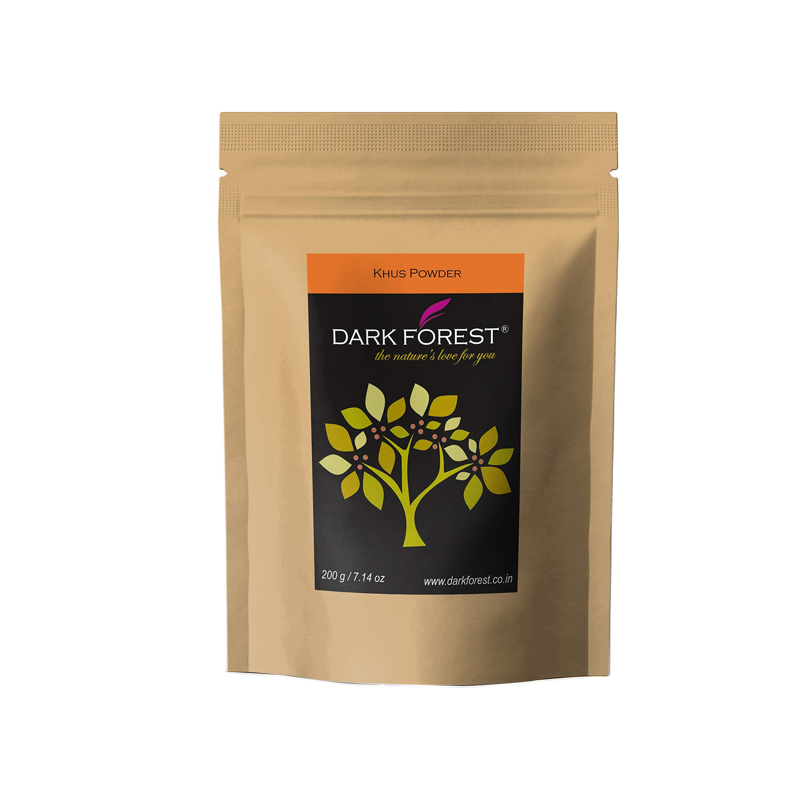 Dark Forest Khus(Vettiver) Powder - 200g