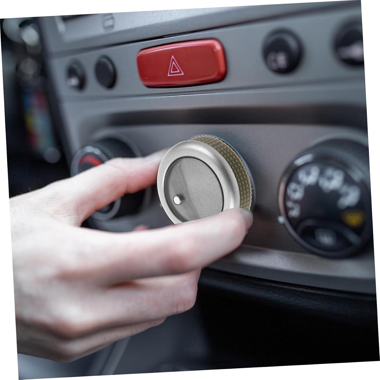 BESTOYARD Rotary Air Conditioning Control Knob for Easy Installation Vehicle Accessory Precise Temperature Fan Speed Control Knob Cover