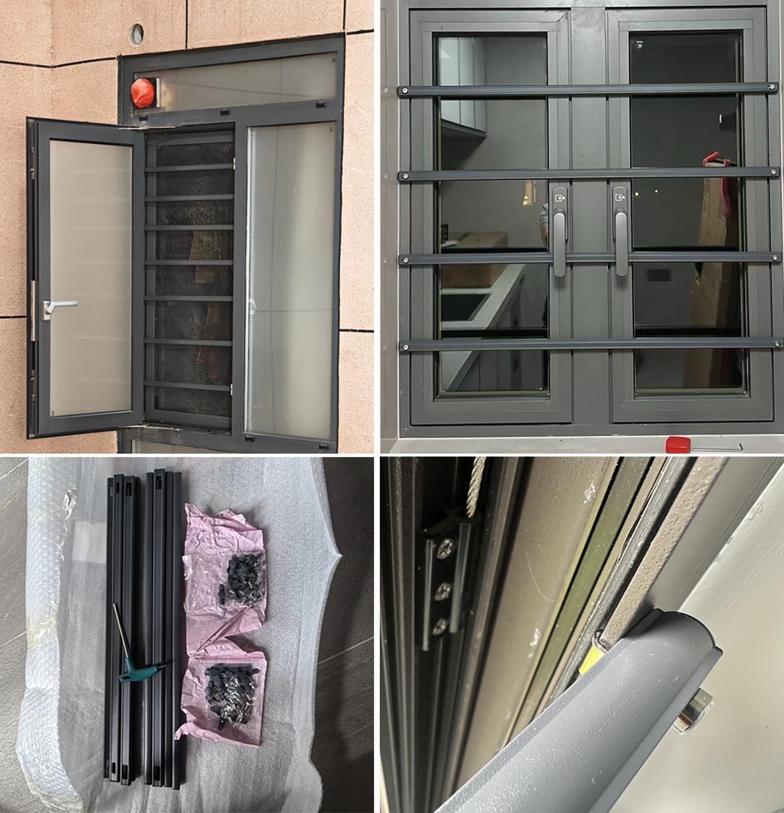 Inferriate per Finestre Ringhiera di Sicurezza Anticaduta per Finestre