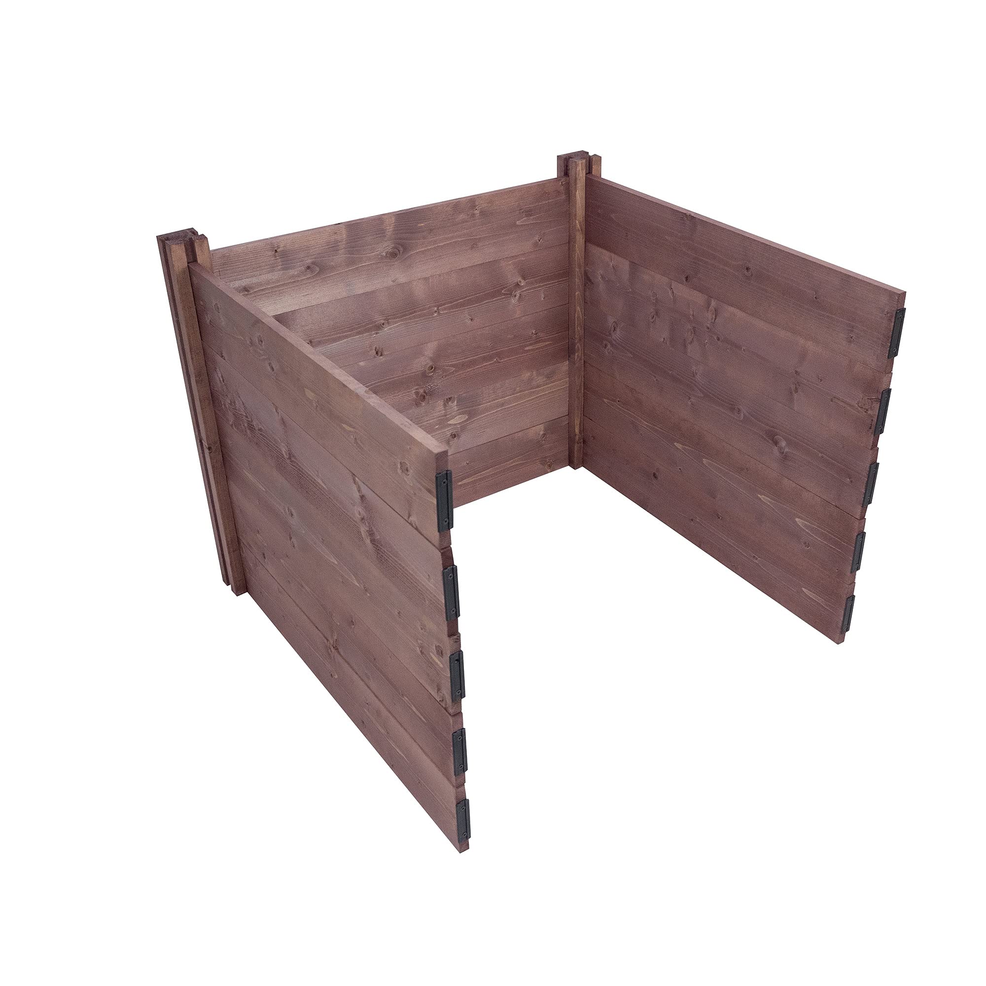 Suttons Wooden Compost Module - 2 posts and 15 panels for extending existing compost bin