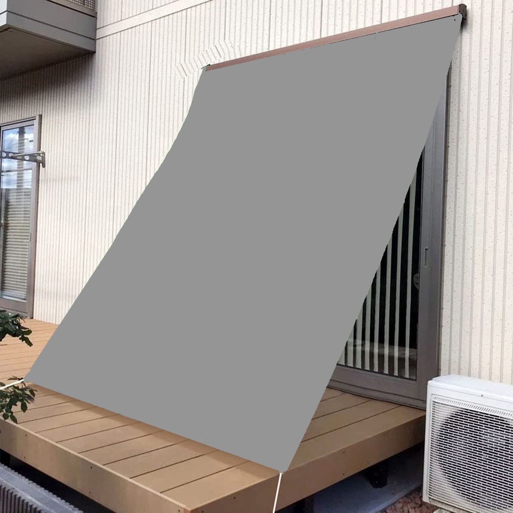 Voile de soleil 4.5x10M imperméable KUAW pour abriter une grande terrasse