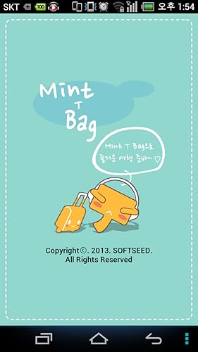 Travel packing checklist(Mint T Bag)