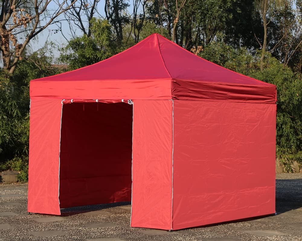 medical pop up tent World of Wish® 10X10 Ft Portable & Foldable Gazebo with 4 Side Cover, Pop-up Canopy Tent for Garden, Picnic, Camp and Promotional Color:Army Green/Black Camping Village Fabulous, Roma, projectile